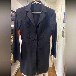 Long Black Lightwear Jacket